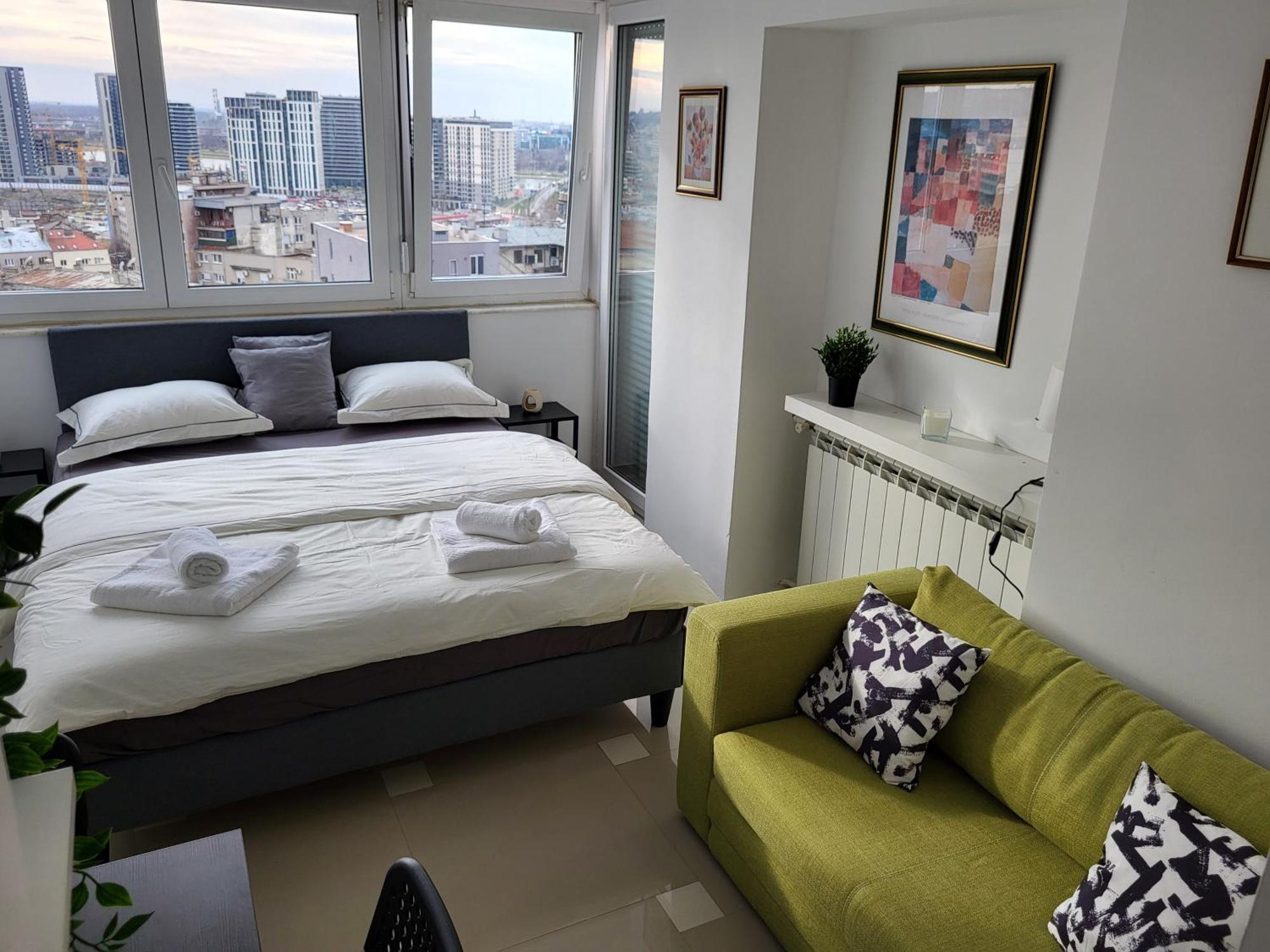 Central View Apartment Beograd Eksteriør billede